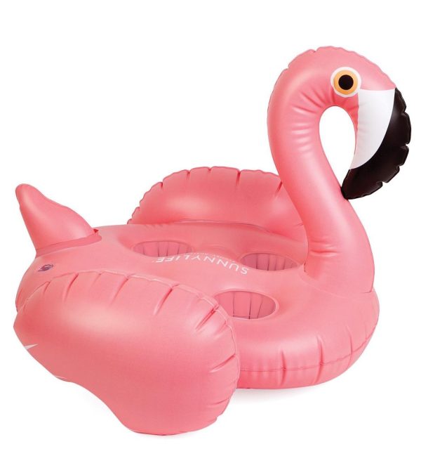 SunnyLife Inftlatable Drink Holder Flamingo on Sale - Image 2