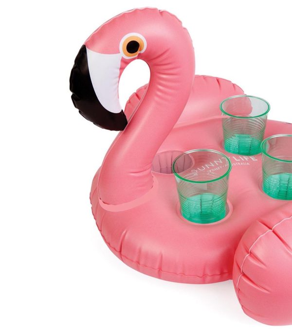 SunnyLife Inftlatable Drink Holder Flamingo on Sale - Image 5