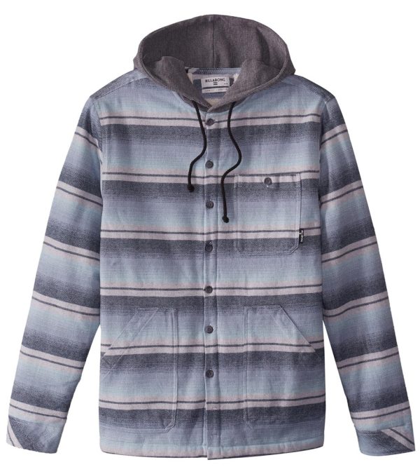 Billabong Men s Baja Sherpa Lined Flannel Shirt Discount