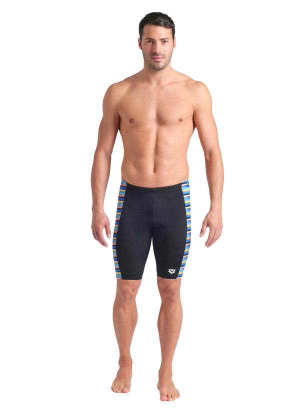 Arena Men s Racing Stripe Jammer Swimsuit Online Sale - Image 5