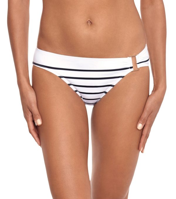 Lauren Ralph Lauren Women s Breton Stripe Ring Hipster Bikini Bottom Sale