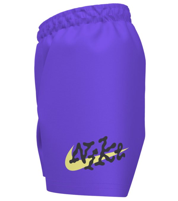 Nike Boys  4  Scribble Volley Short Swim Trunks (Big Kid) Online - Image 2