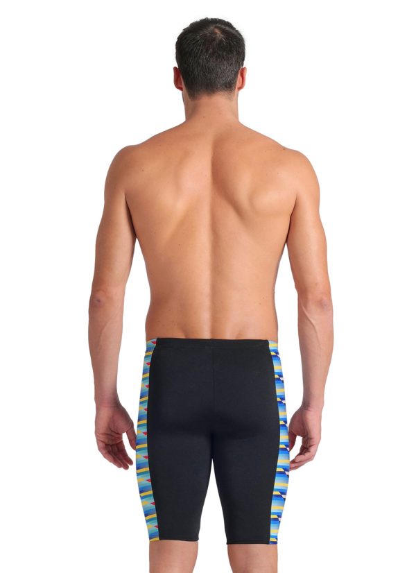 Arena Men s Racing Stripe Jammer Swimsuit Online Sale - Image 4