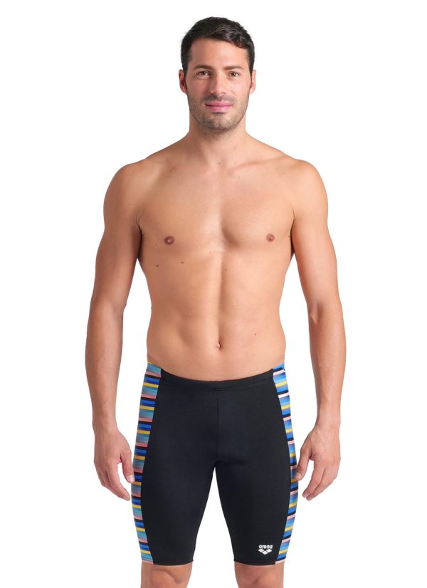 Arena Men s Racing Stripe Jammer Swimsuit Online Sale