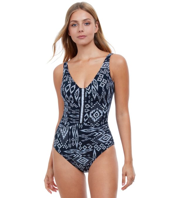 Profile by Gottex Woman s Peruvian One Piece Swimsuit on Sale