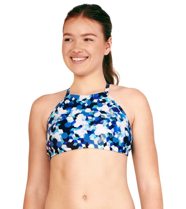 Speedo Women s High Neck Back Bikini Top on Sale
