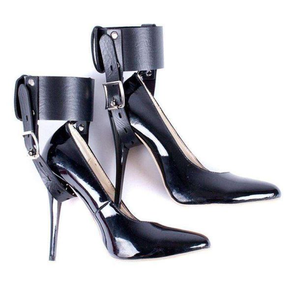 High Heels Locking Belt - Fetish Restraints Hot on Sale