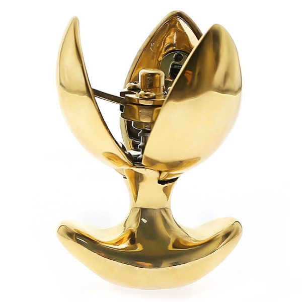 24K Gold Locking Butt Plug For Cheap - Image 4